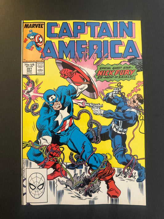 Captain America #351 1989