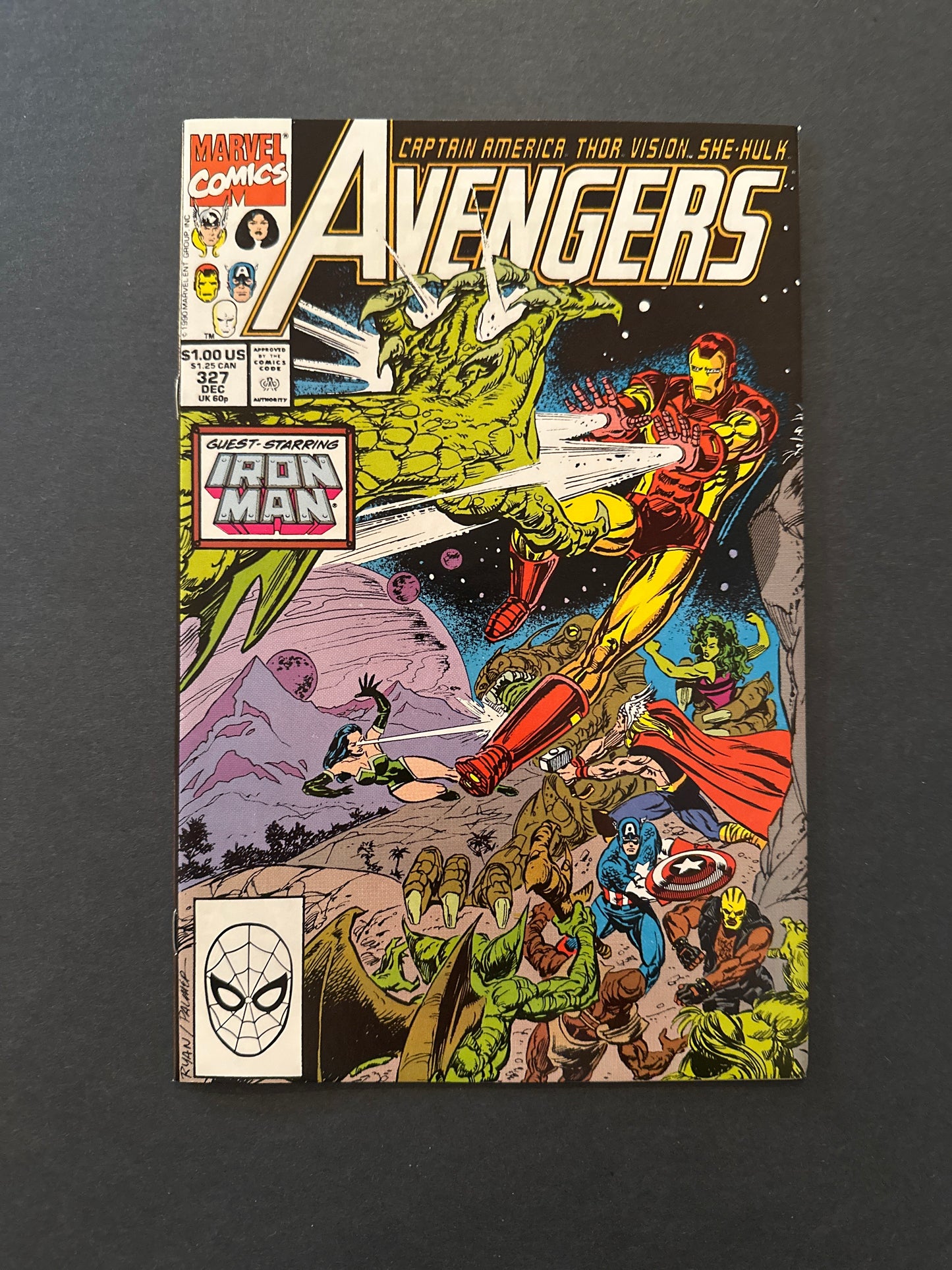 Avengers #327 1990