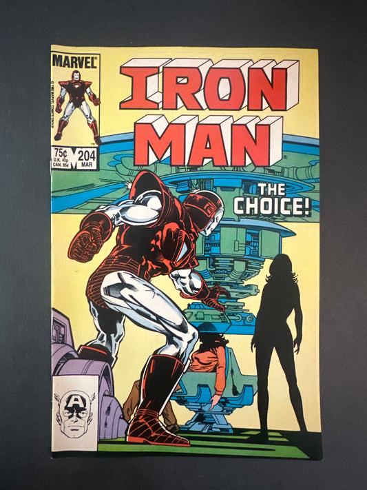 IRON MAN #204 1986