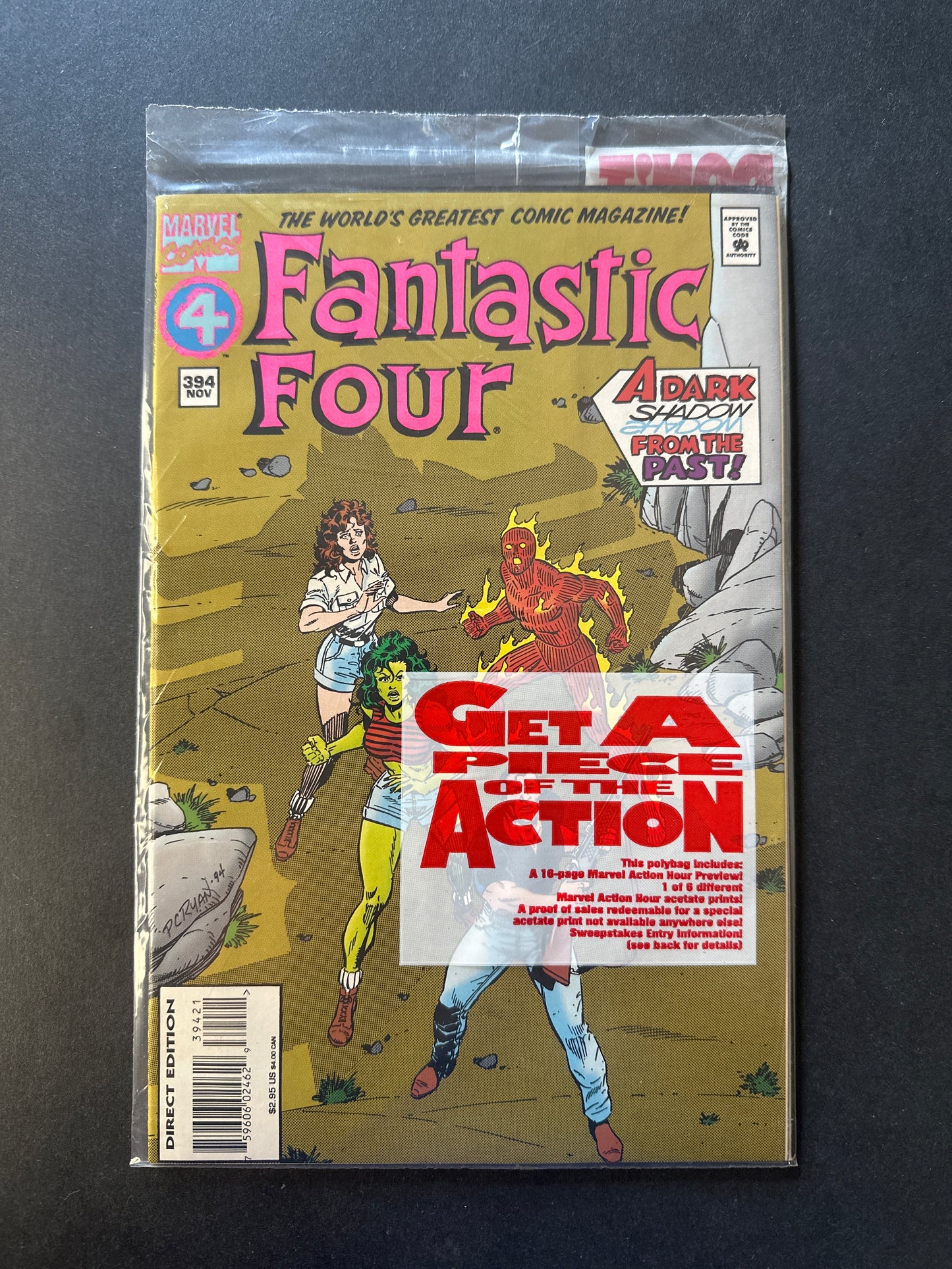 Fantastic Four #394 1994 Poly Bag