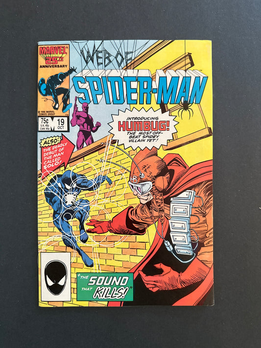 Web of Spider-Man #19 1986