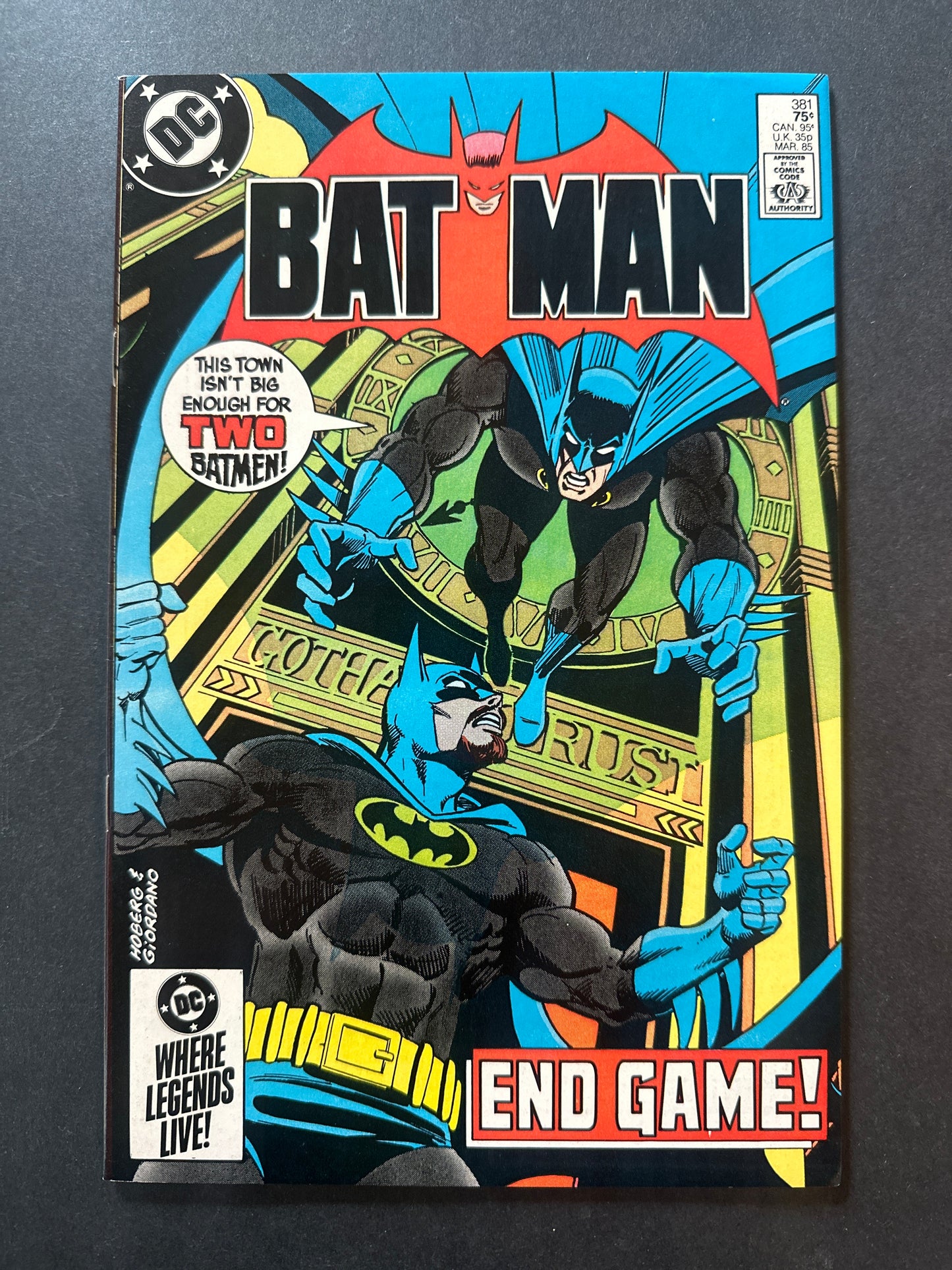 Batman #381      1985