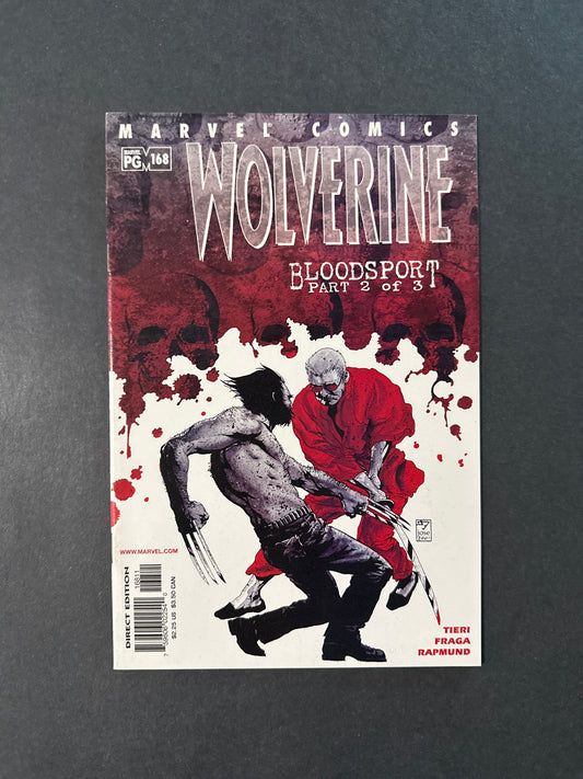 Wolverine #168 2001