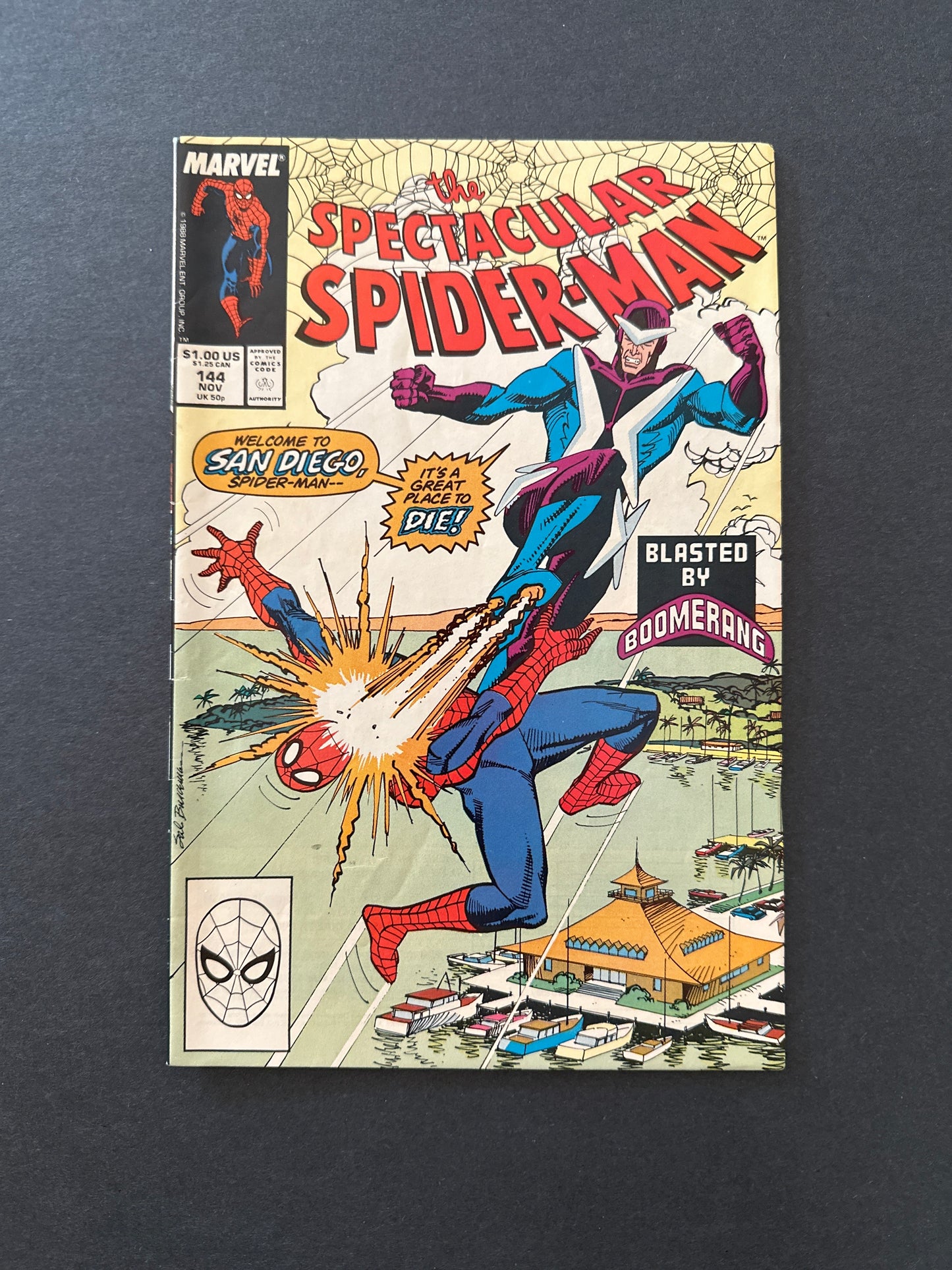 Spectacular Spider-Man #144 1988