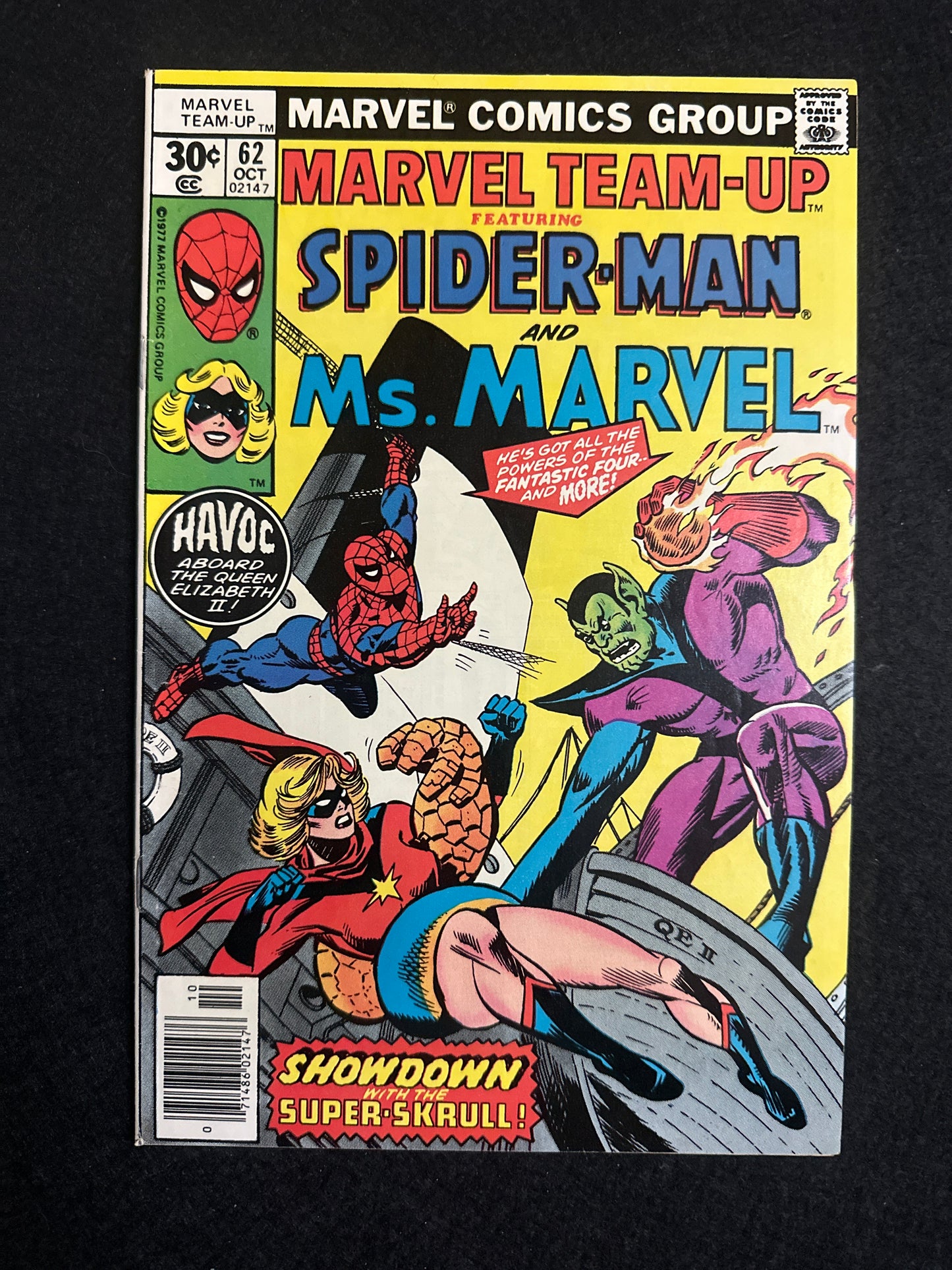 Marvel Team-Up #62 1977
