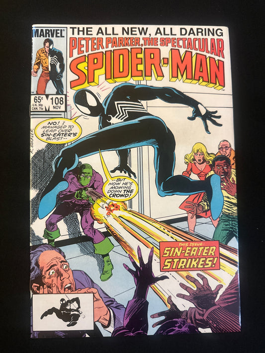 Spectacular Spider-Man #108 1985