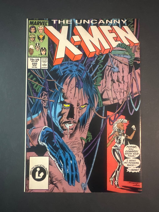 Uncanny X-Men #220 1987