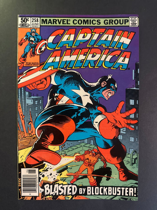Captain America #258 1981