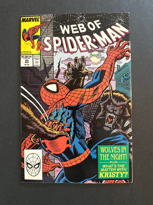 Web of Spider-Man #53 1989