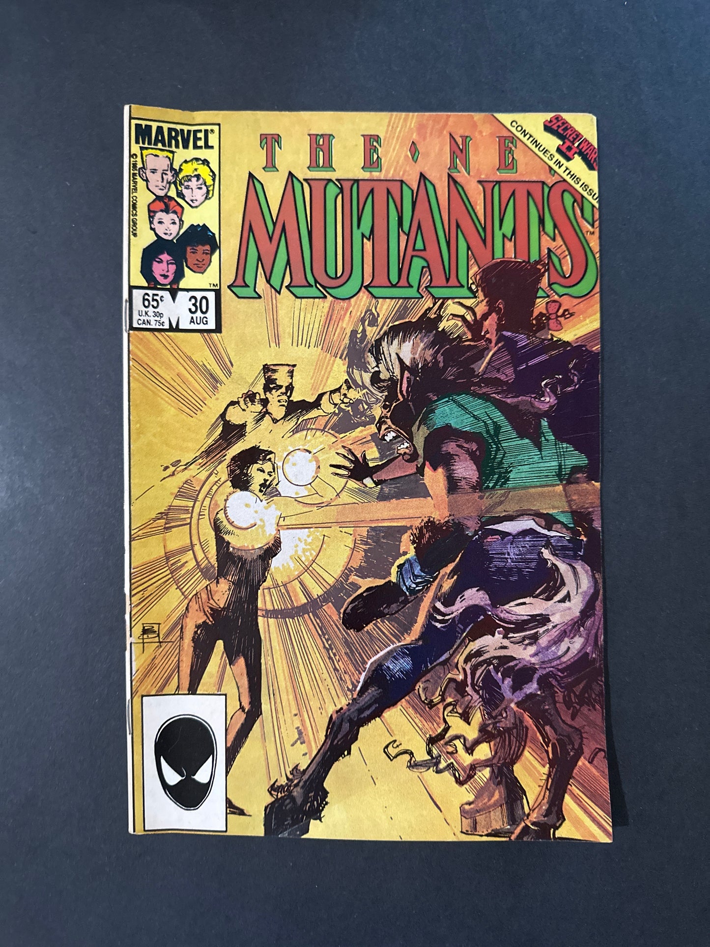 The New Mutants #30 1985