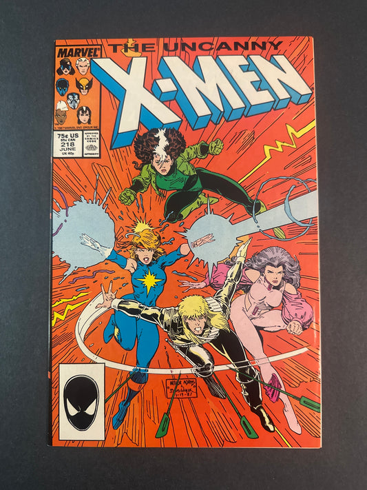 Uncanny X-Men #218 1987