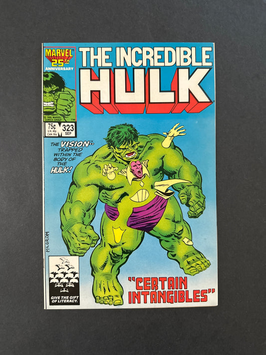 Incredible Hulk #323 1986