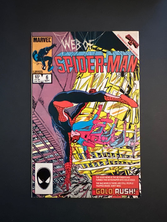 Web of Spider-Man #6 1985