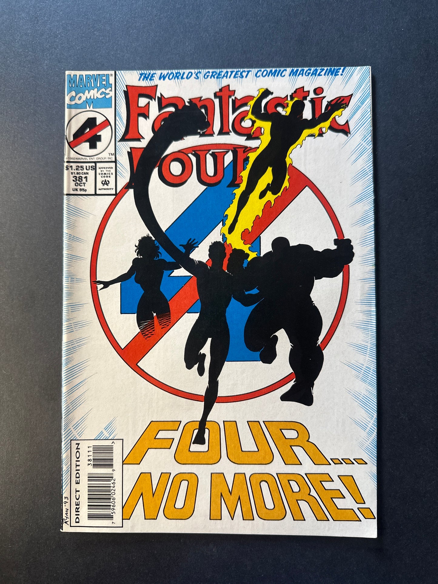 Fantastic Four #381 1993