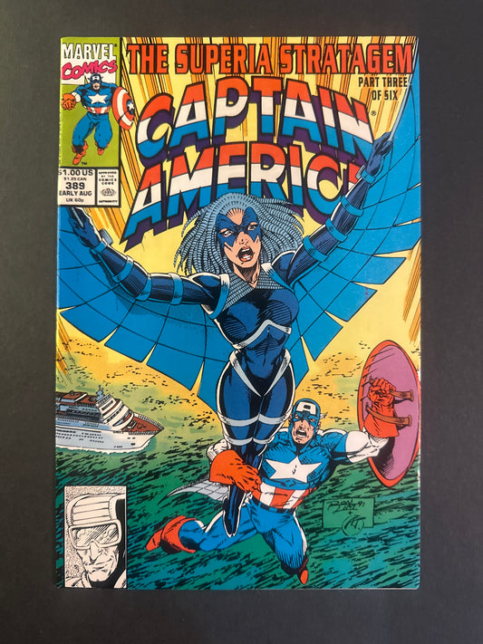 Captain America #389 1991