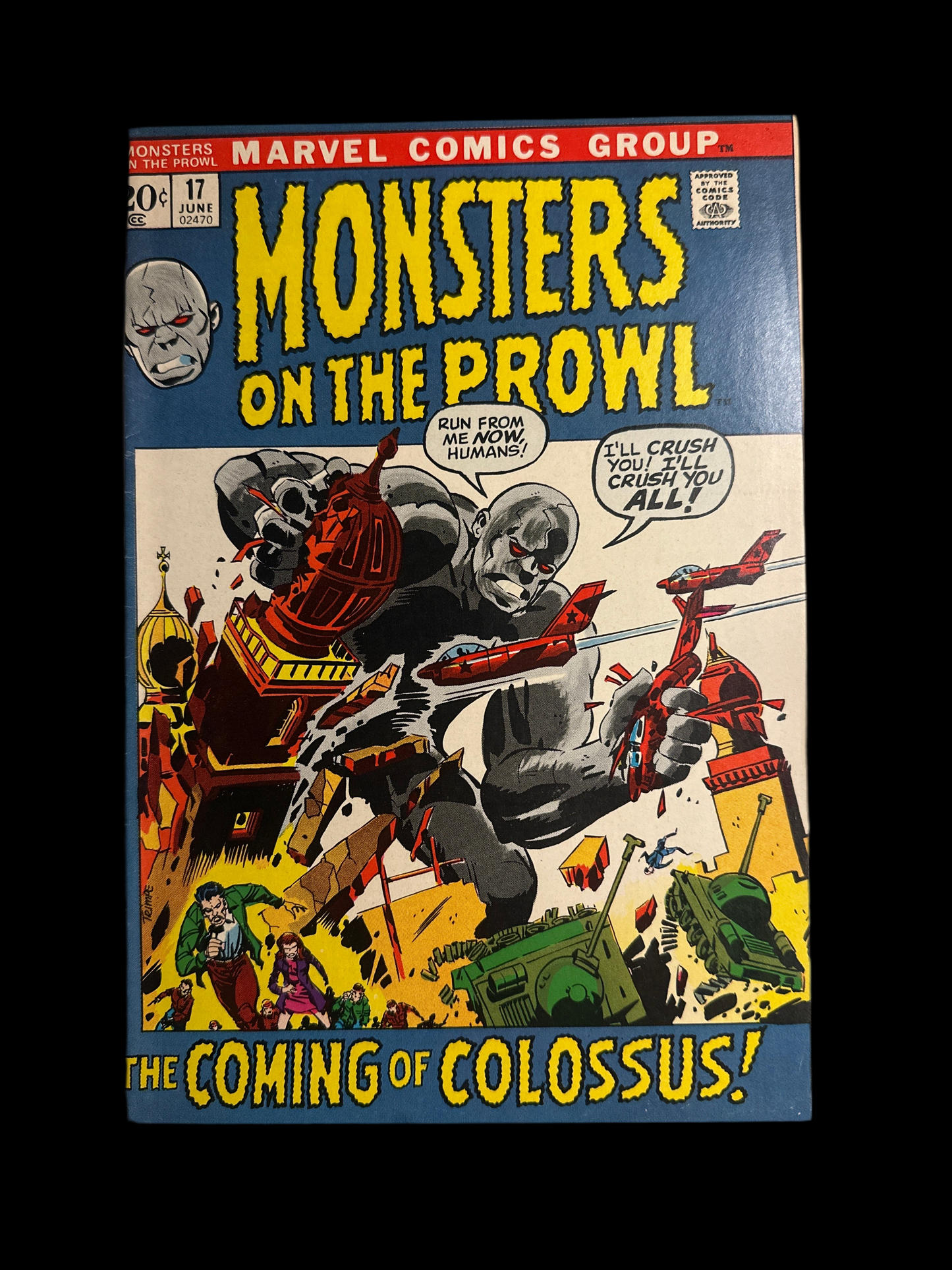 Monsters on The Prowl #17 1972 (VF-)