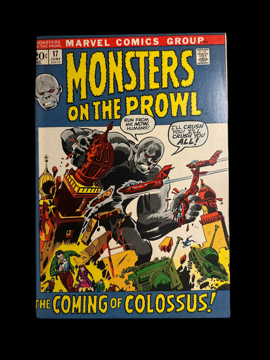 Monsters on The Prowl #17 1972 (VF-)