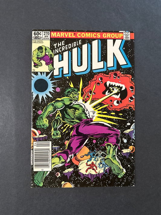 Incredible Hulk #270 1982
