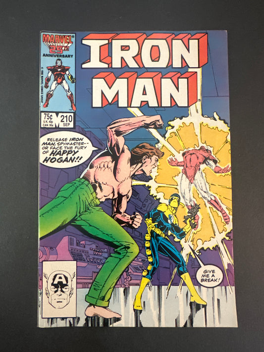 IRON MAN #210 1986