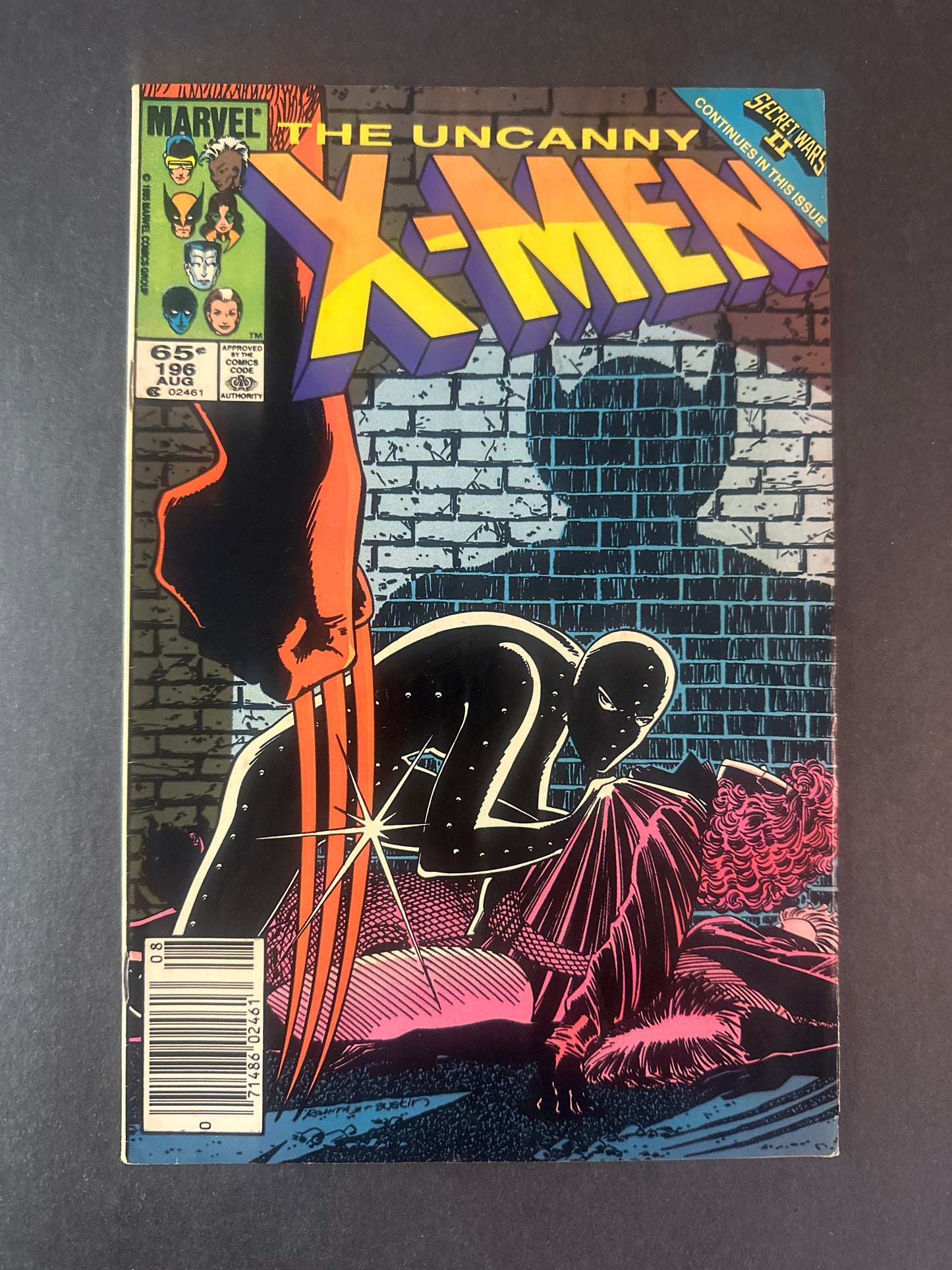Uncanny X-Men #196 1985