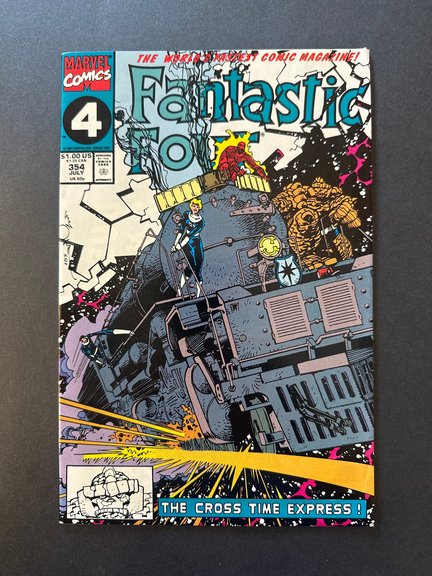 Fantastic Four #354 1991