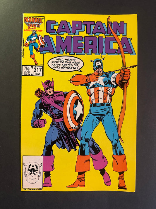 Captain America #317 1986