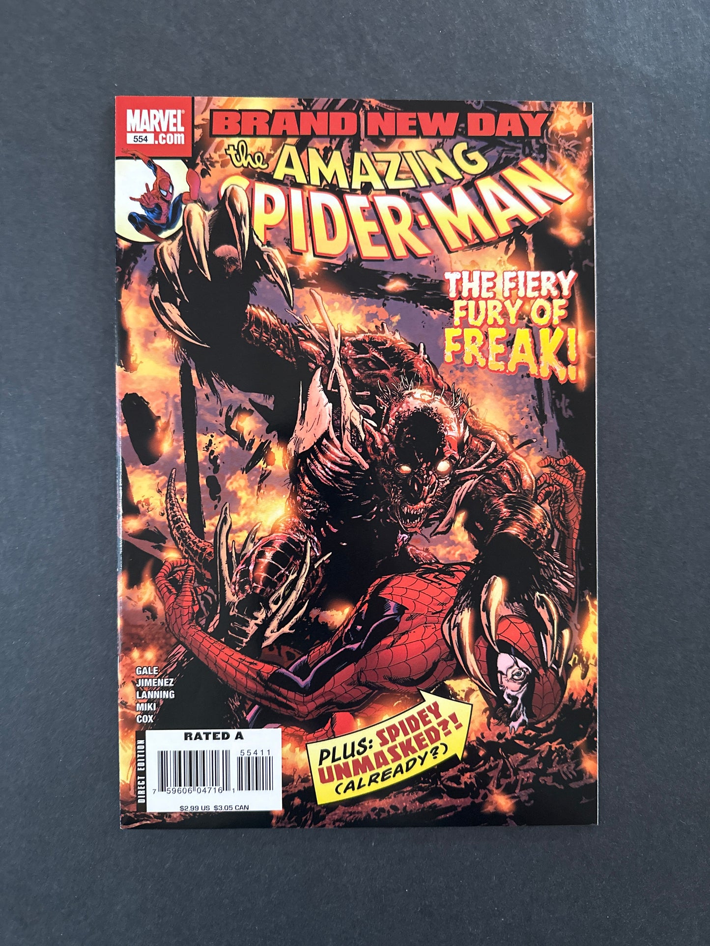 Amazing Spider-Man #554 2008