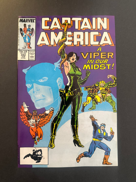 Captain America #342 1988