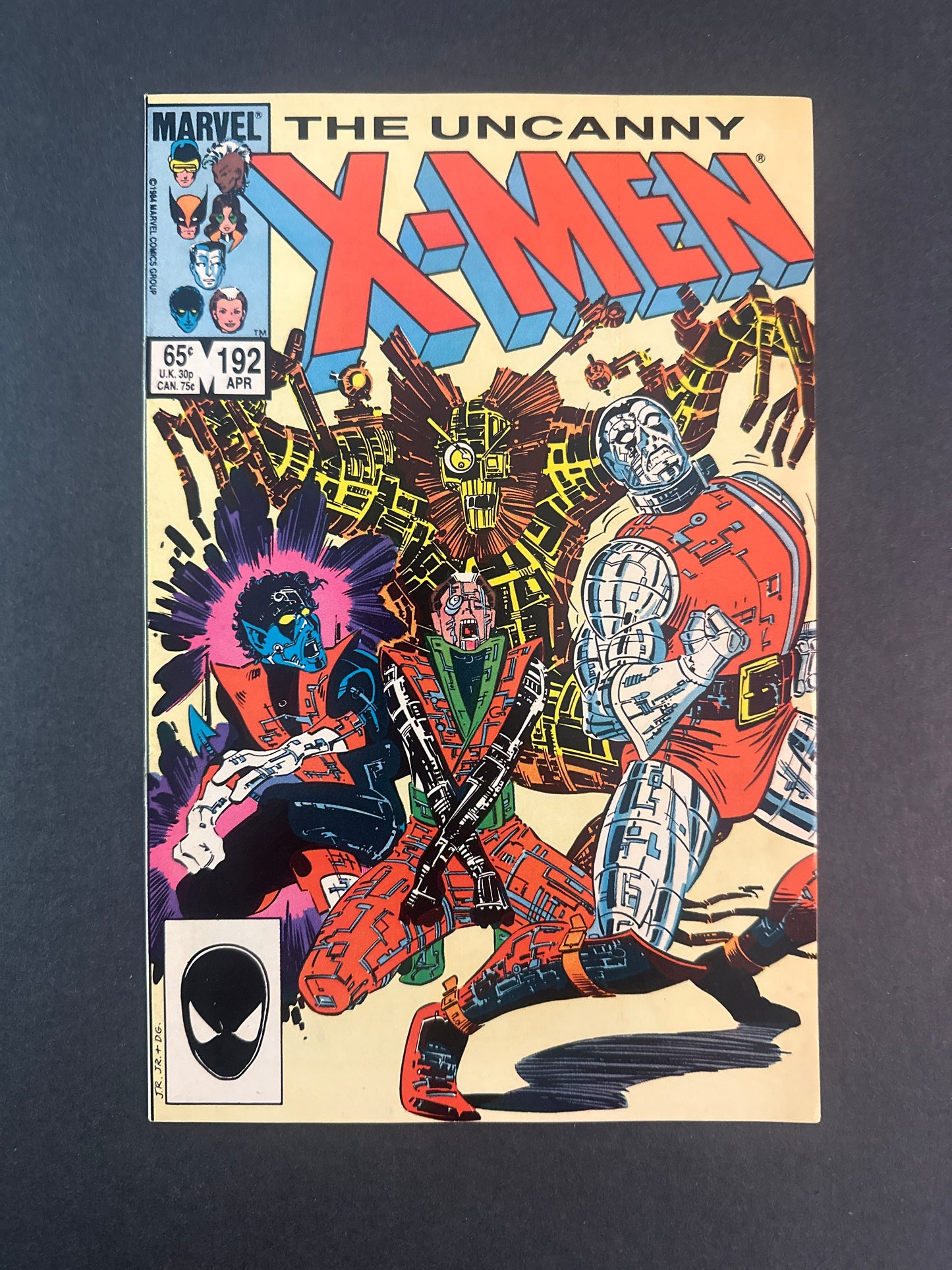 Uncanny X-Men #192 1985