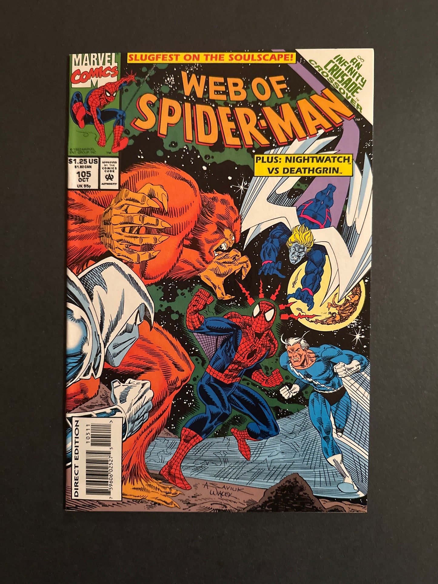 Web of Spider-Man #105 1993