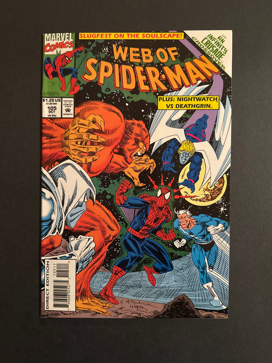 Web of Spider-Man #105 1993