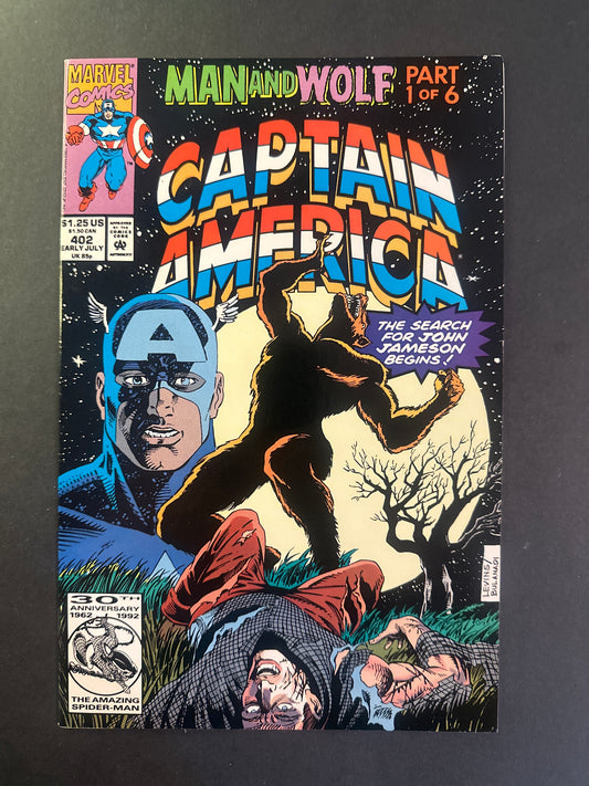 Captain America #402 1992