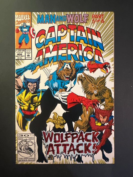 Captain America #406 1992