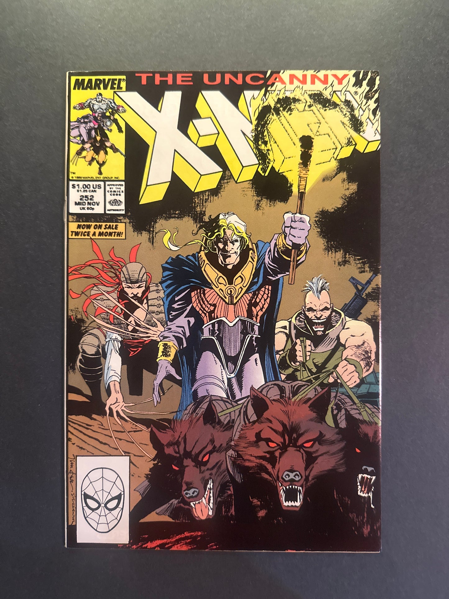 Uncanny X-Men #252 1989