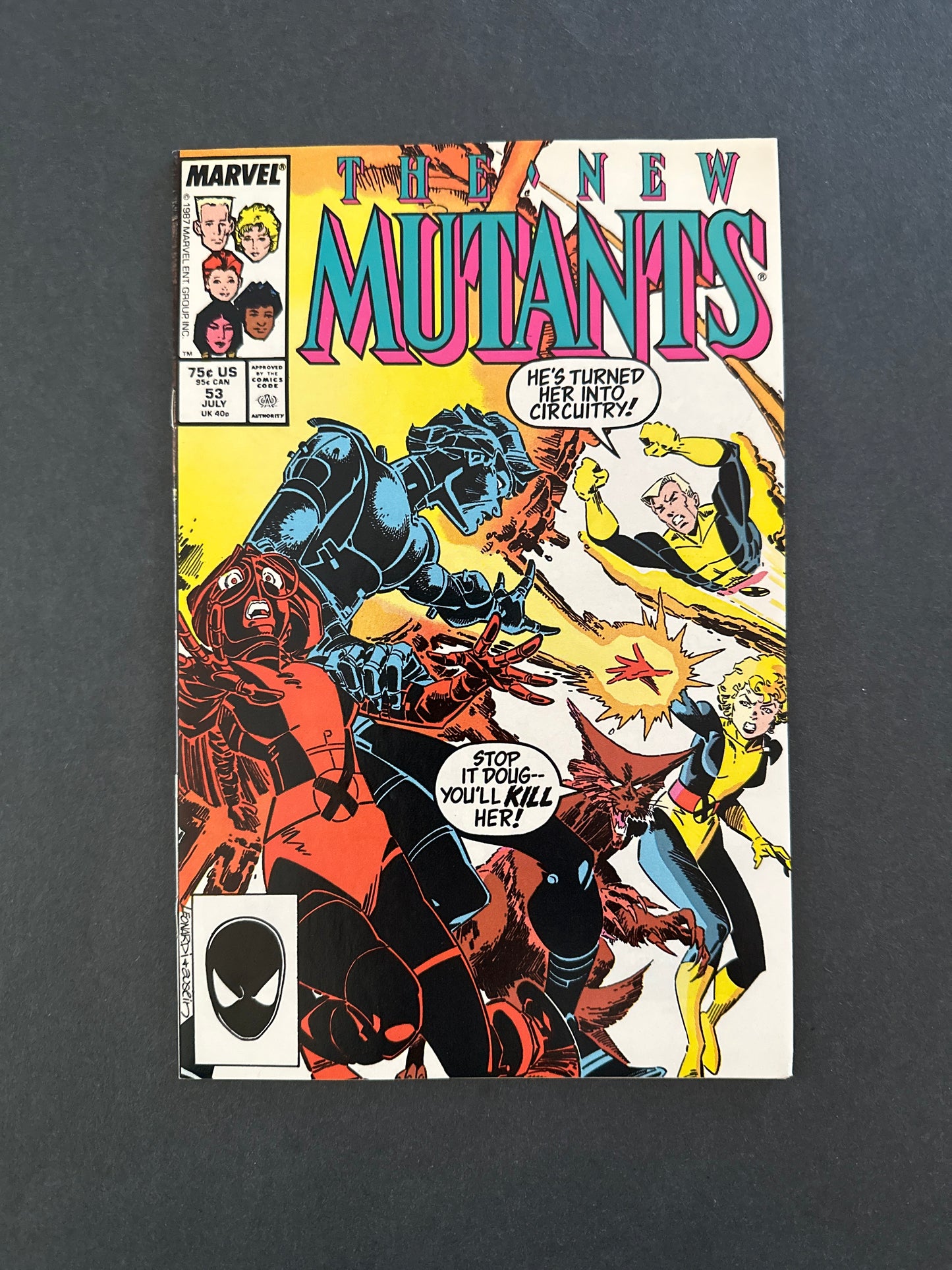 The New Mutants #53 1987