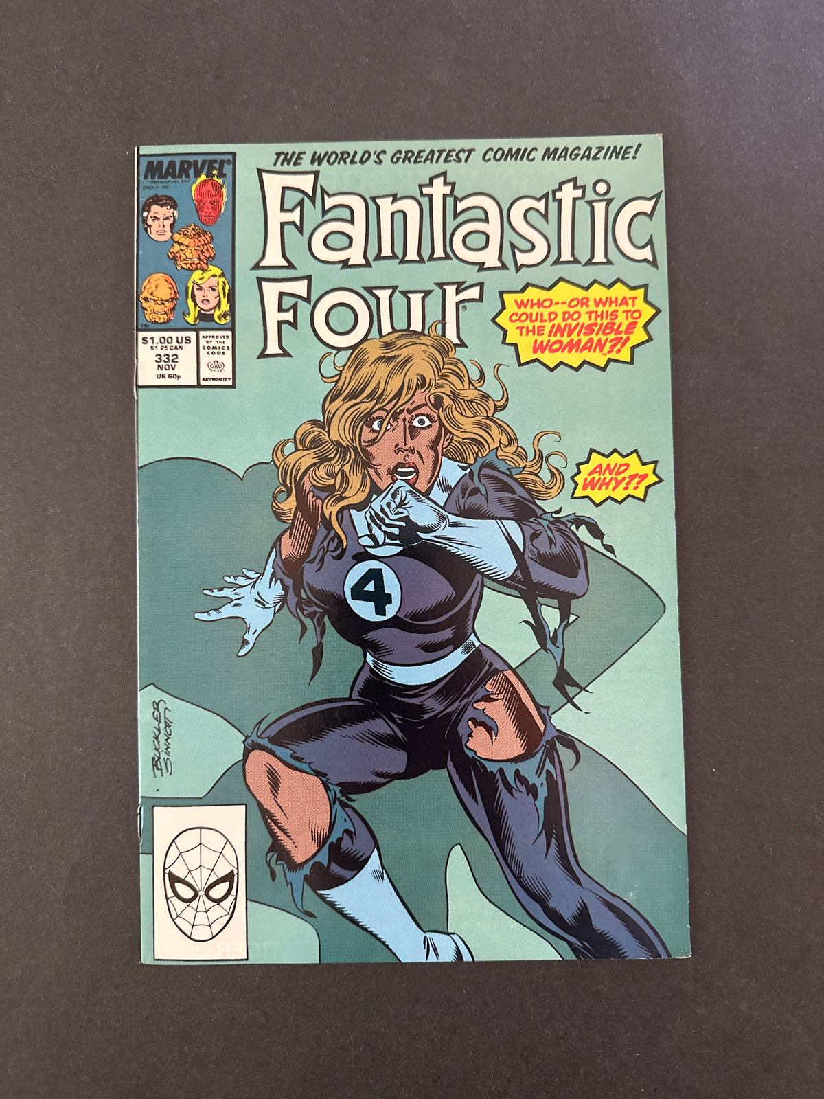 Fantastic Four #332 1989