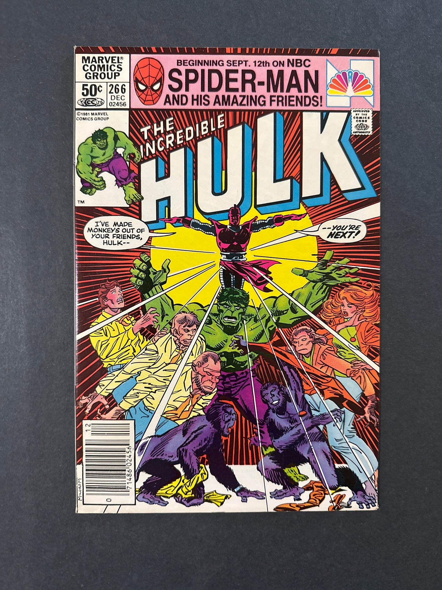 Incredible Hulk #266 1981