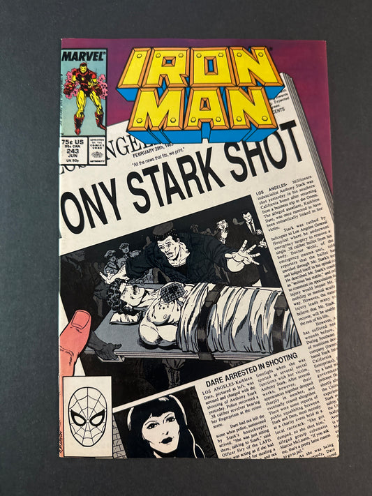 IRON MAN #243 1989