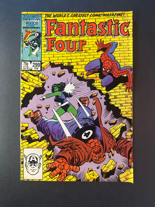 Fantastic Four #299 1987