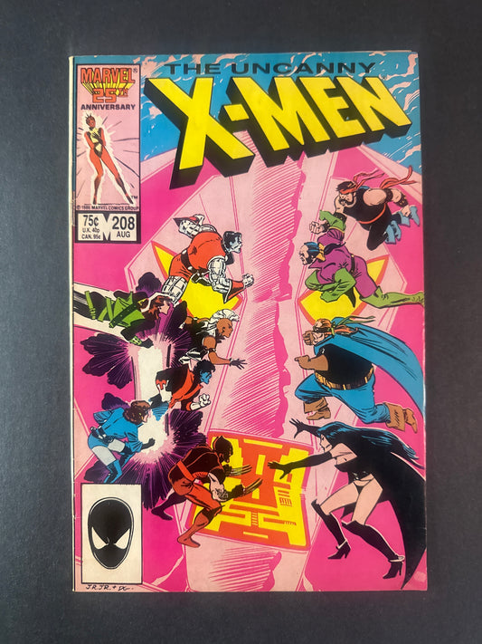 Uncanny X-Men #208 1986