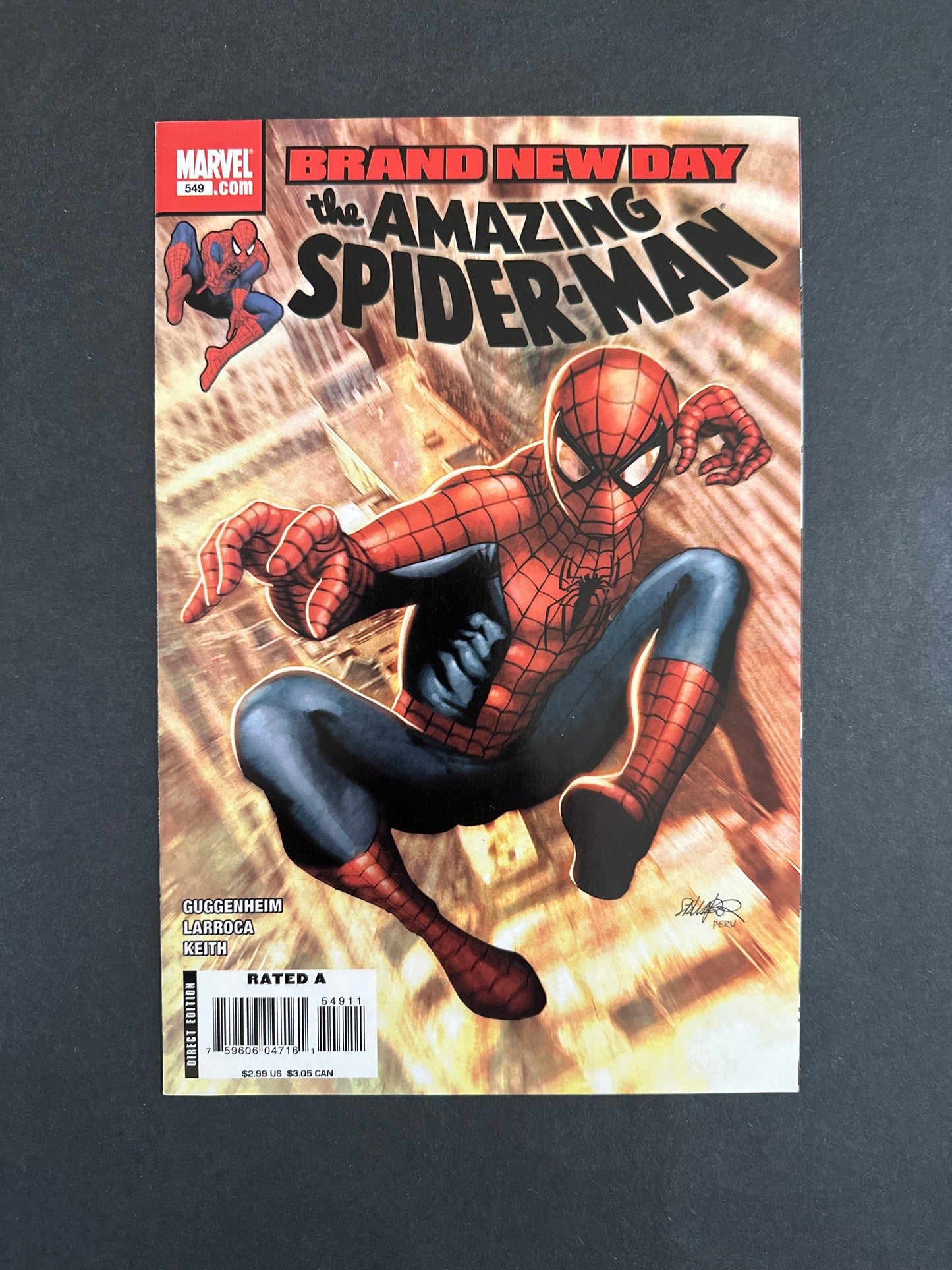 Amazing Spider-Man #549 2008