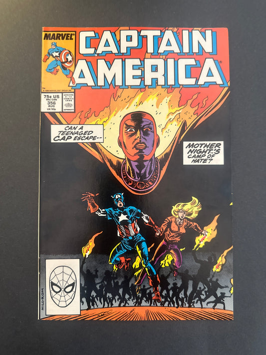 Captain America #356 1989