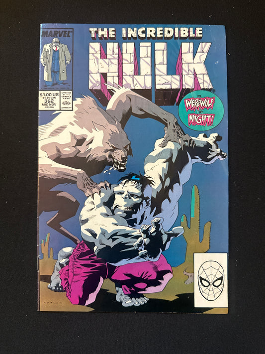 Incredible Hulk #362 1989