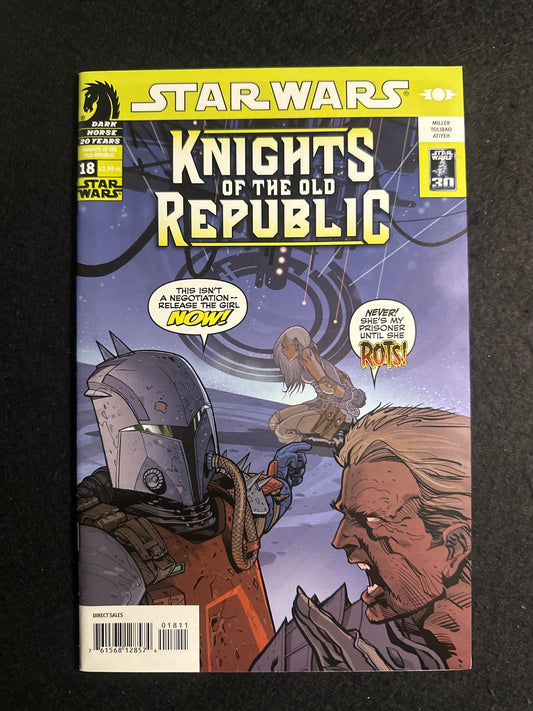 STAR WARS Knights of the Old Republic #18 2007 (NM)