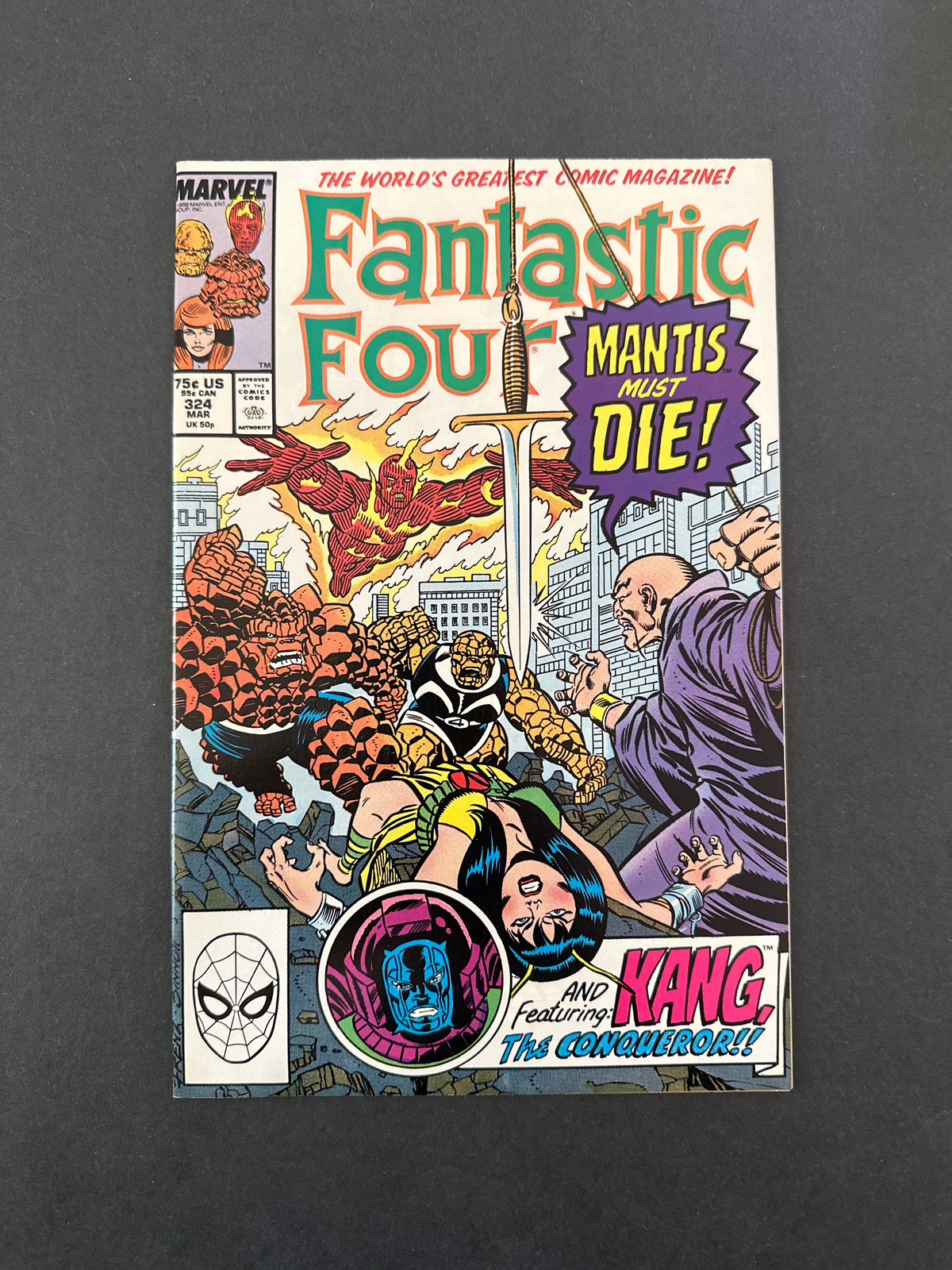 Fantastic Four #324 1989