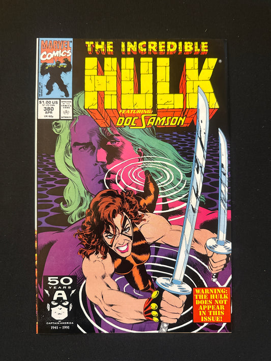 Incredible Hulk #380 1991