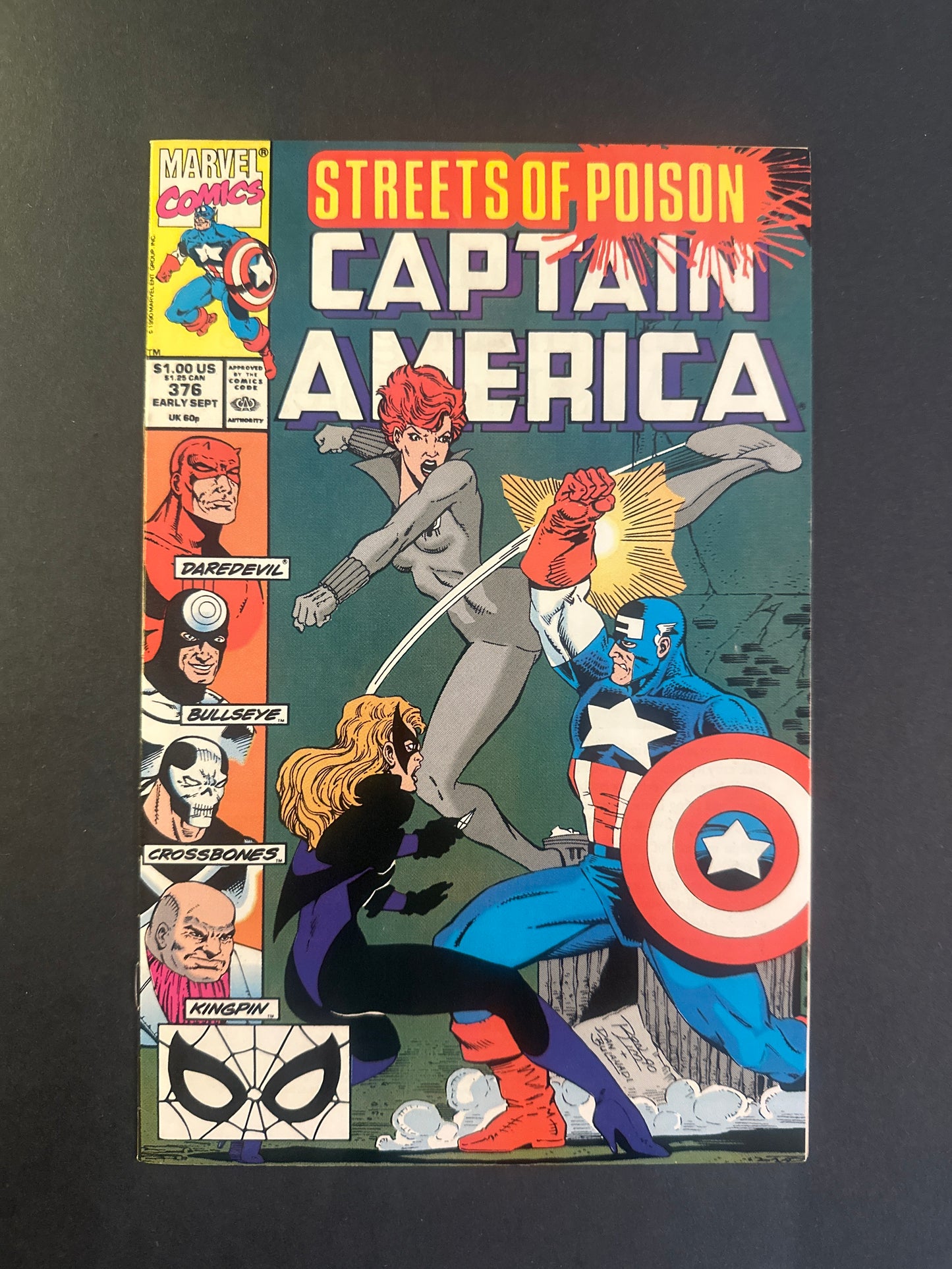 Captain America #376 1990