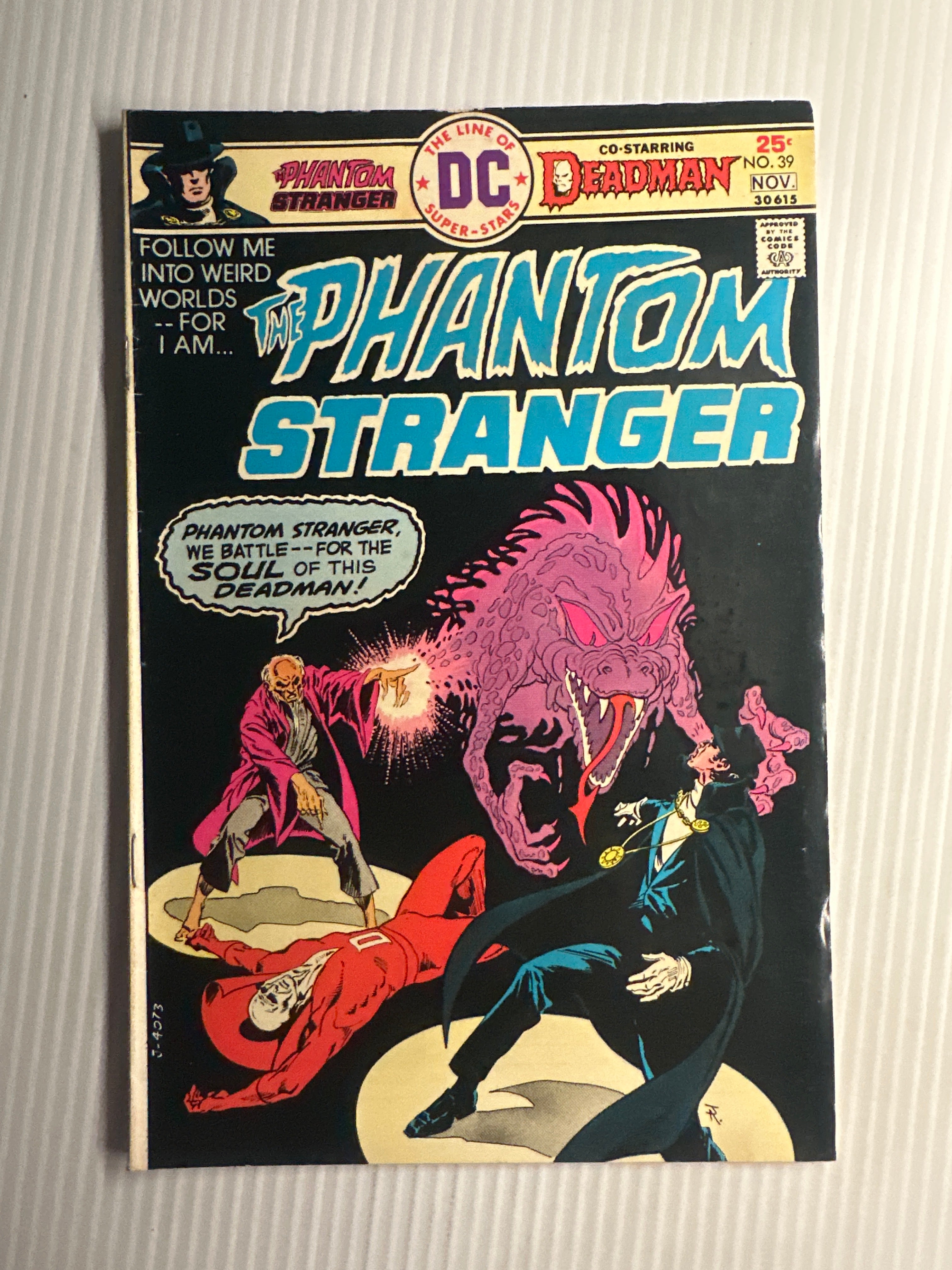 Phantom Stranger #39 1975 (VF-) – Spider Dude Comics