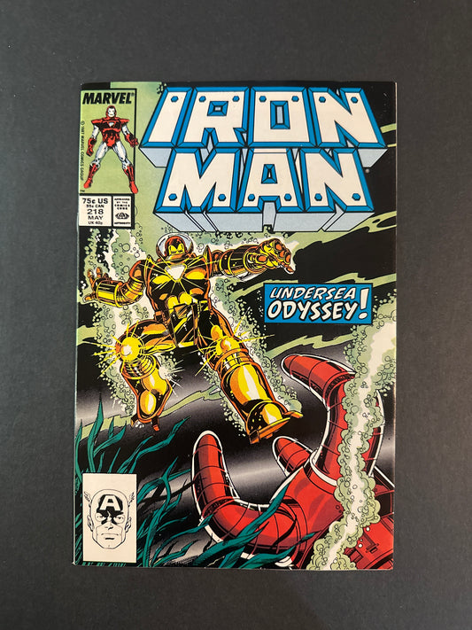 IRON MAN #218 1987