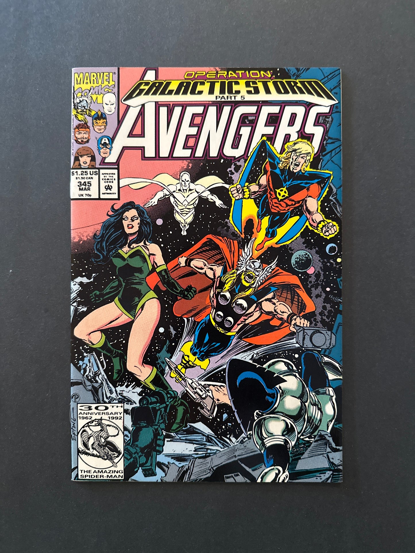 Avengers #345 1992